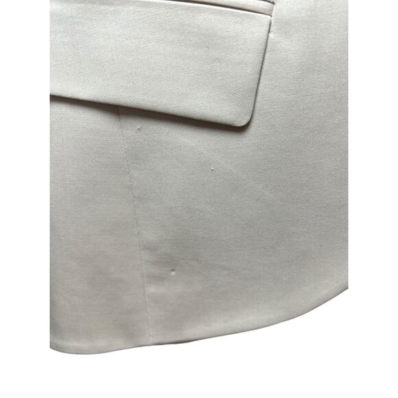 Lafayette 148 Wool Lightweight Butter Soft Jacket Blazer 4 Beige Retails $1200 - Picture 11 of 11